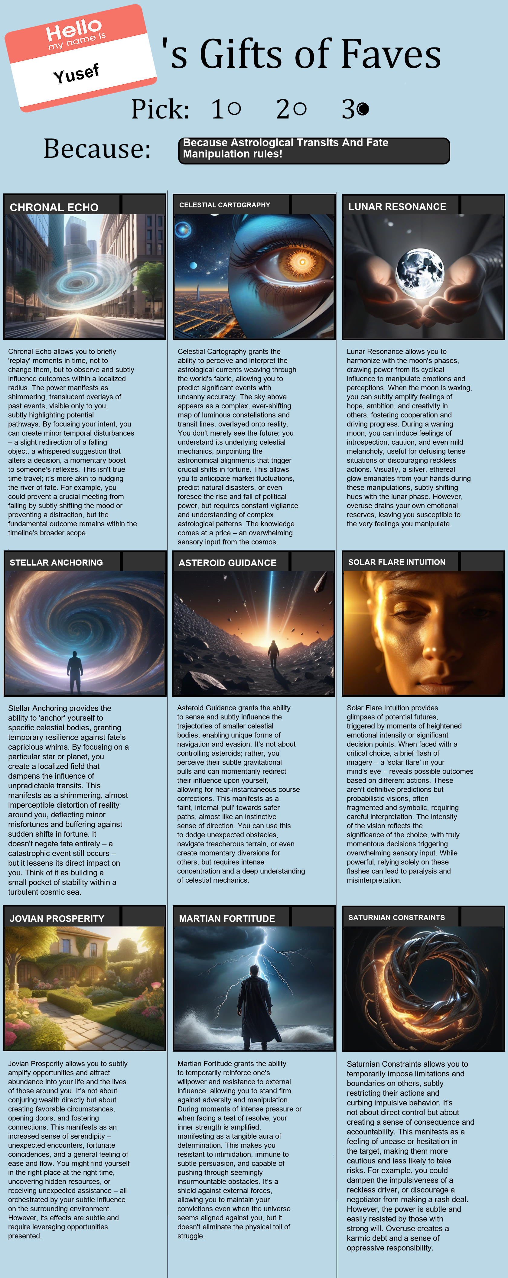 Astrological Transits And Fate Manipulation