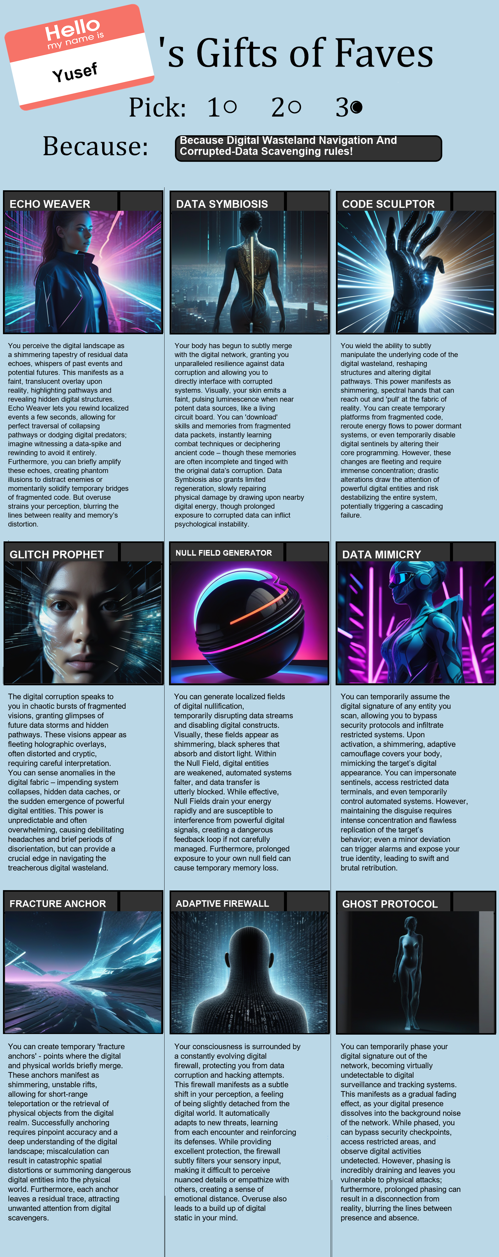 Digital Wasteland Navigation And Corrupted-Data Scavenging