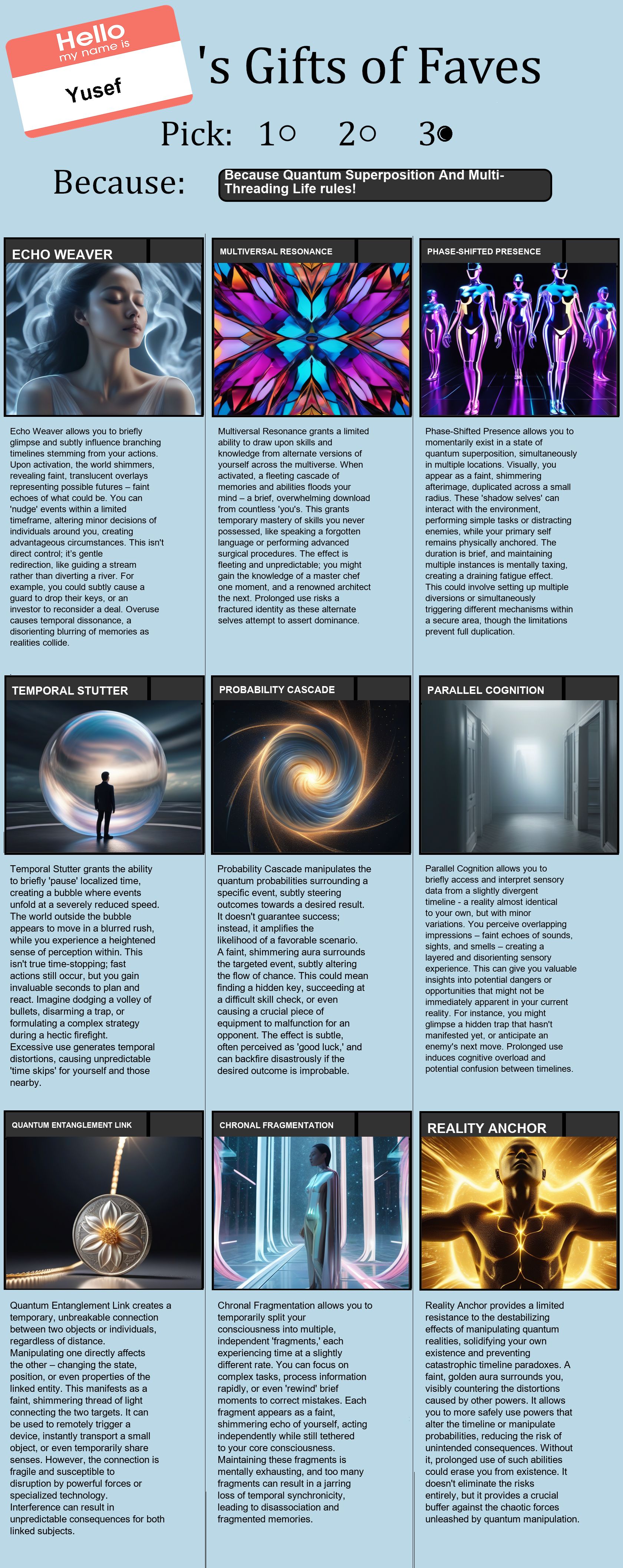 Quantum Superposition And Multi-Threading Life
