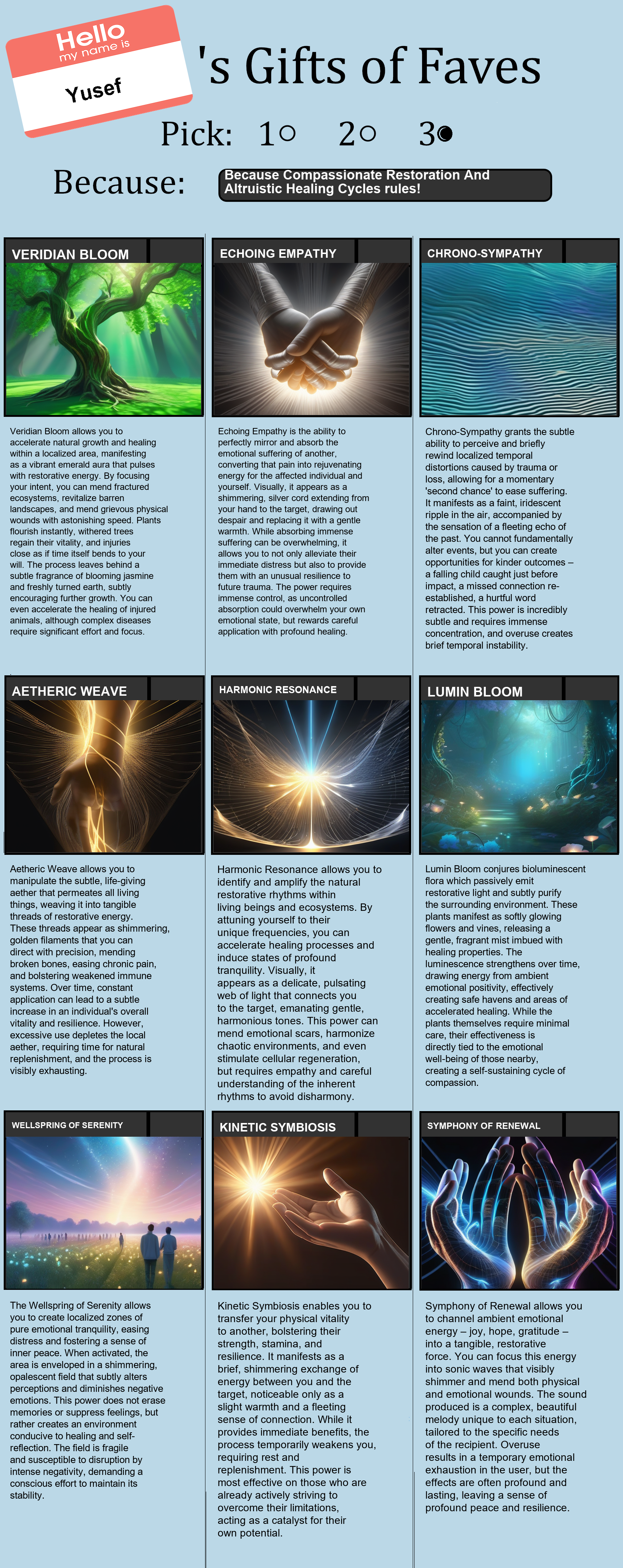 Compassionate Restoration And Altruistic Healing Cycles
