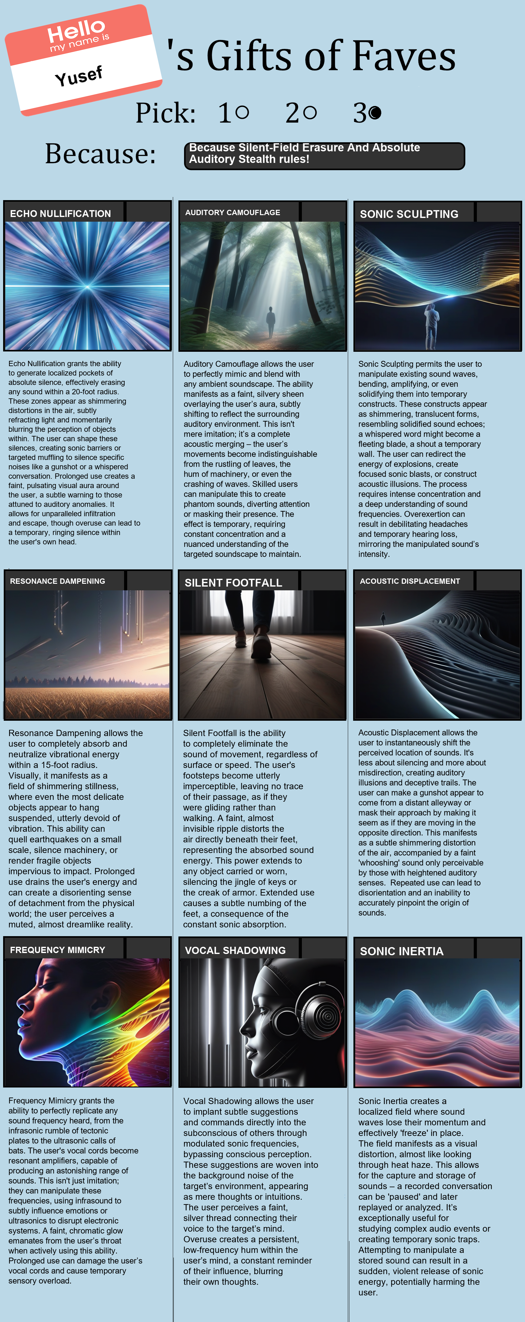 Silent-Field Erasure And Absolute Auditory Stealth